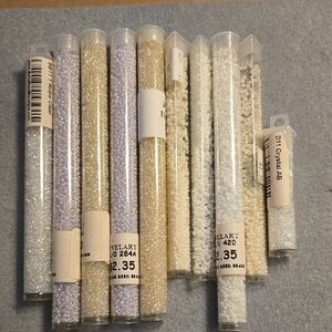 White Seed Beads Size°11